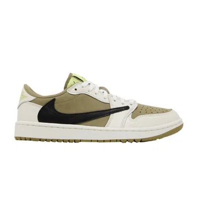 AIR JORDAN TRAVIS SCOTT X AIR JORDAN 1 LOW GOLF 'NEUTRAL OLIVE'