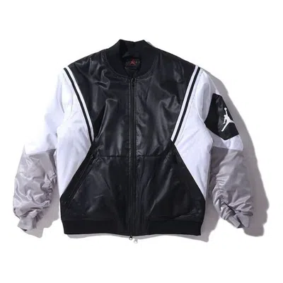 AIR JORDAN Air Jordan Wings MA-1 Back V Contrasting Colors Jacket Black