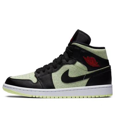 AIR JORDAN (WMNS) Air Jordan 1 Mid SE 'Black Barely Volt'