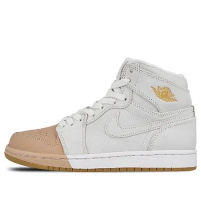 AIR JORDAN (WMNS) Air Jordan 1 Retro High Premium 'Dipped Toe White'