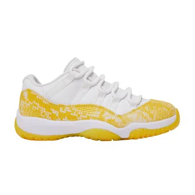 AIR JORDAN WMNS AIR JORDAN 11 LOW 'YELLOW SNAKESKIN'
