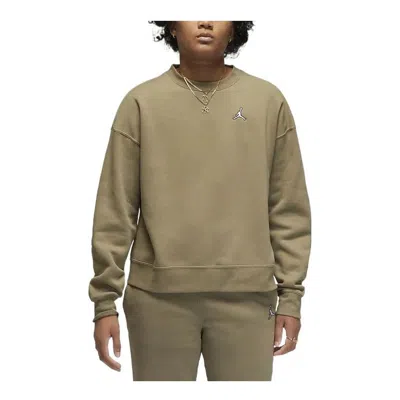 AIR JORDAN (WMNS) Air Jordan Brooklyn Fleece Crewneck 'Beige'