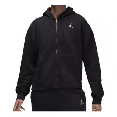 AIR JORDAN (WMNS) Air Jordan Brooklyn Fleece Full Zip Hoodie 'Black'