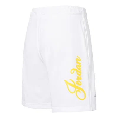 AIR JORDAN (WMNS) Air Jordan Brooklyn Fleece Shorts 'White'