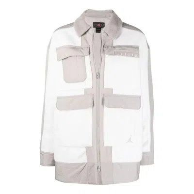 AIR JORDAN (WMNS) Air Jordan Cozy Full Zip Sports Jacket 'White'