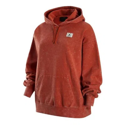 AIR JORDAN (WMNS) Air Jordan Flight Fleece Hoodie 'Rust'