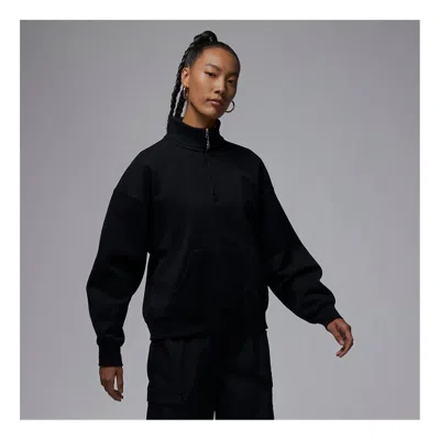 AIR JORDAN (WMNS) Air Jordan Flight Fleece Top 'Black'