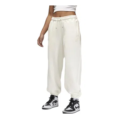 AIR JORDAN (WMNS) Air Jordan Flight Fleece Trousers 'White'