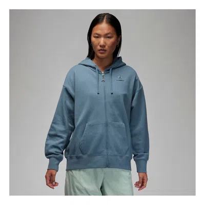 AIR JORDAN (WMNS) Air Jordan Flight Full-Zip Hoodie 'Ozone Blue'