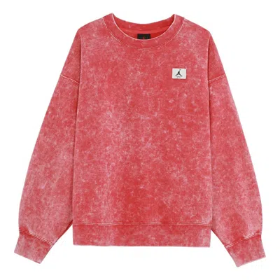 AIR JORDAN (WMNS) Air Jordan Flight Oversize Fleece Sweatshirt 'Red'