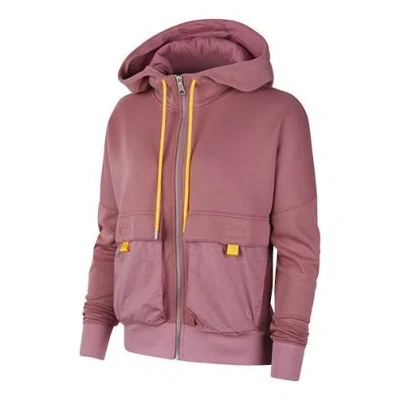 AIR JORDAN (WMNS) Air Jordan Full-Length Zipper Cardigan 'Red'