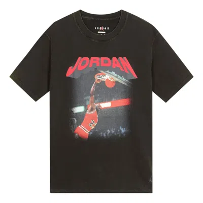 AIR JORDAN (WMNS) Air Jordan Slam Dunk Logo T-Shirts 'Black'