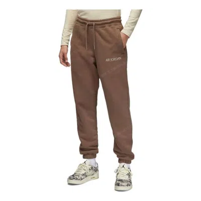 AIR JORDAN (WMNS) Air Jordan Wordmark Sweatpants 'Brown'