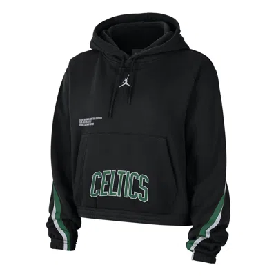 AIR JORDAN (WMNS) Air Jordan x NBA Boston Celtics Courtside Hoodie 'Black'