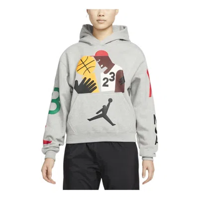 AIR JORDAN (WMNS) Air Jordan x Nina Chanel Abney Hoodie 'Grey'