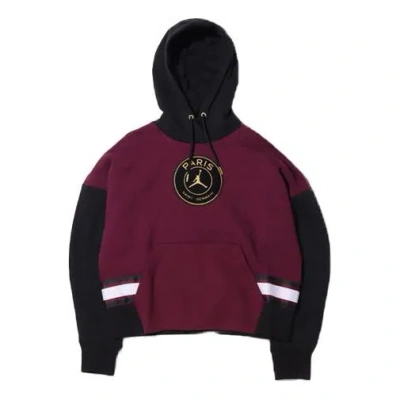 AIR JORDAN (WMNS) Air Jordan x Paris Saint-Germain Fleece Hoodie 'Bordeaux'