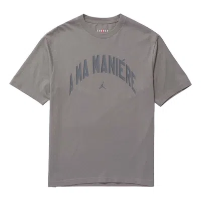AIR JORDAN Air Jordan x A Ma Maniere T-Shirt Asia Sizing 'Flat Pewter'