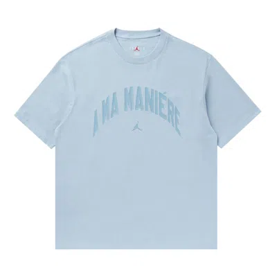 AIR JORDAN AIR JORDAN X A MA MANIÉRE TEE 'LIGHT ARMORY BLUE'