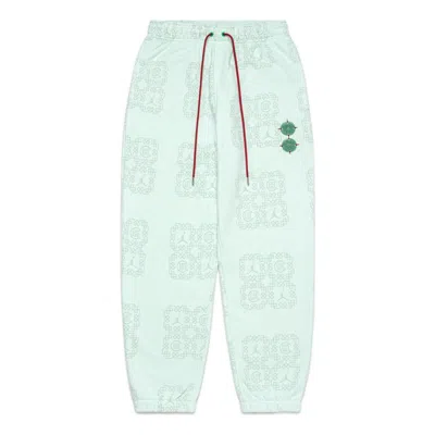 AIR JORDAN Air Jordan x CLOT Jade Fleece Sweatpants 'Light Green'