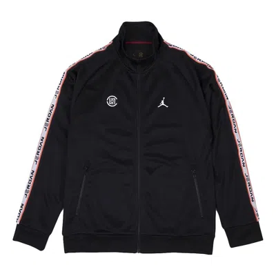 AIR JORDAN Air Jordan x CLOT Mesh Shorts Crossover Sports Jacket US Edition Black
