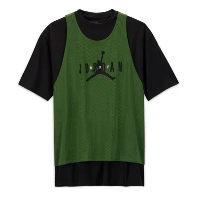 AIR JORDAN Air Jordan x Off-White T-Shirt Asia Sizing 'Forest Green'