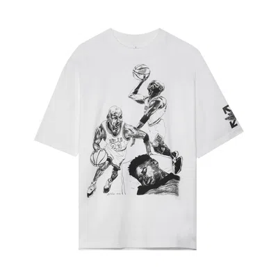 AIR JORDAN AIR JORDAN X OFF-WHITE TEE 'WHITE'