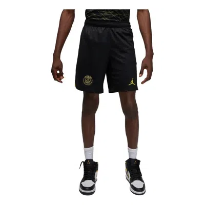 AIR JORDAN Air Jordan x Paris Saint-Germain 2022/23 Stadium Fourth Dri-FIT Football Shorts 'Black Yellow'