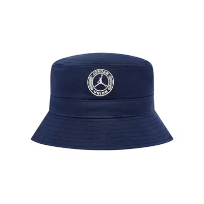 AIR JORDAN AIR JORDAN X UNION BUCKET HAT 'COLLEGE NAVY/COCONUT MILK'