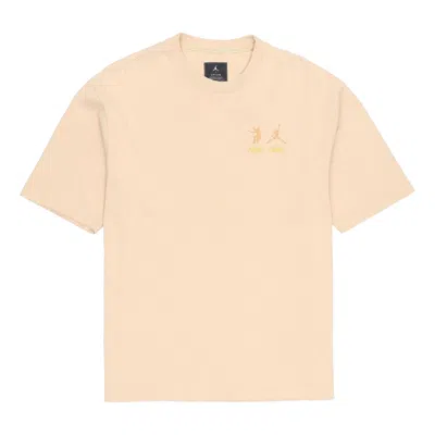 AIR JORDAN Air Jordan x union Crossover SS22 Solid Color Breathable Logo Round Neck Short Sleeve Asia Edition K