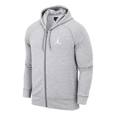 AIR JORDAN Air Jordan Zipper Hooded Jacket Men's Grey