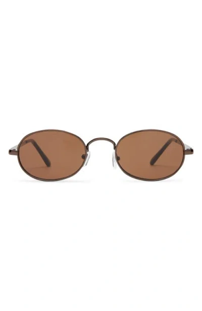 AIRE AIRE REGULUS 49MM SMALL OVAL SUNGLASSES