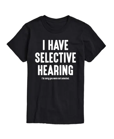 AIRWAVES HYBRID APPAREL SELECTIVE HEARING MEN'S SHORT SLEEVE TEE