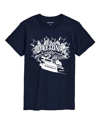 AIRWAVES MEN'S NASCAR STARS AND STRIPES SHORT SLEEVE T-SHIRT