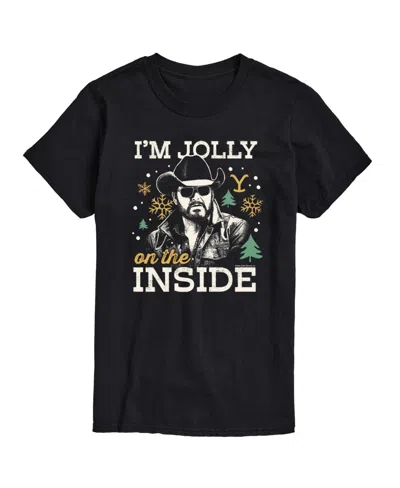 AIRWAVES MEN'S YELLOWSTONE JOLLY INSIDE SHORT SLEEVE TEE
