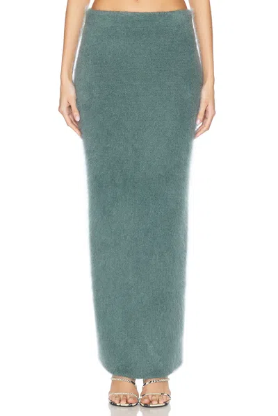 AISLING CAMPS BRUSHED MOHAIR SKIRT