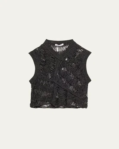 AISLING CAMPS KAPOK KNIT VEST