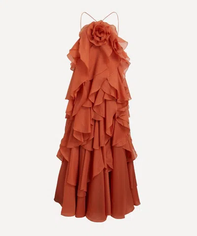 AJE AJE WOMEN'S PANDOREA LAYERED MAXI DRESS