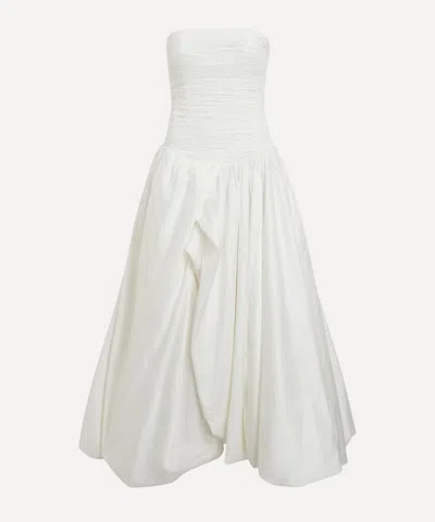 AJE AJE WOMEN'S VIOLETTE BUBBLE-HEM MAXI DRESS