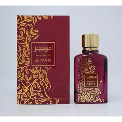 AJYAD AJYAD LADIES AMBER EDP SPRAY 3.4 OZ FRAGRANCES 6292257645736