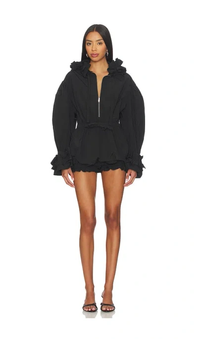 AKNVAS X REVOLVE LOUISE TECH TAFFETA JUMPSUIT