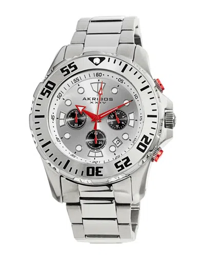 AKRIBOS XXIV AKRIBOS XXIV MEN'S STAINLESS STEEL WATCH