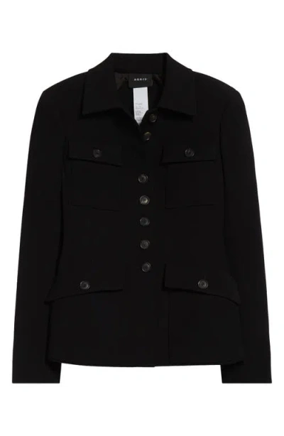 AKRIS AKRIS DELIA DOUBLE FACE VIRGIN WOOL JACKET