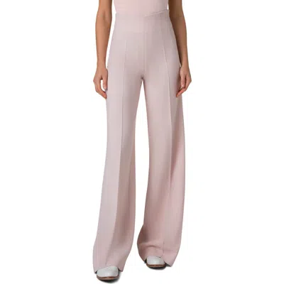 AKRIS AKRIS FIYUKI WOOL BLEND DOUBLE FACE WIDE LEG PANTS