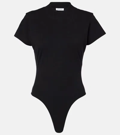 ALAÏA COTTON-BLEND BODYSUIT