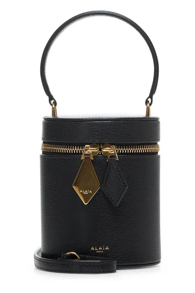 ALAÏA ALAÏA CYLINDRE ZIPPED BUCKET BAG