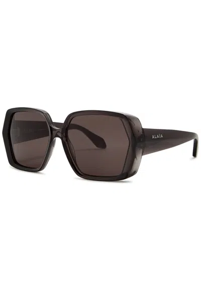 ALAÏA ALAÏA HEXAGON-FRAME SUNGLASSES