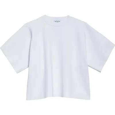 ALAÏA ALAÏA OPEN BACK T-SHIRT