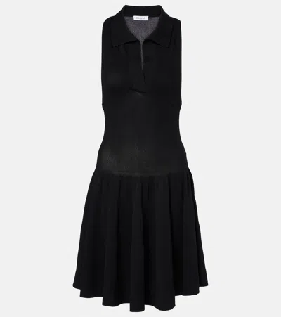ALAÏA PIQUET POLO DRESS