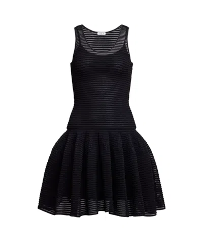 ALAÏA ALAÏA SHORT CRINOLINE KNIT DRESS