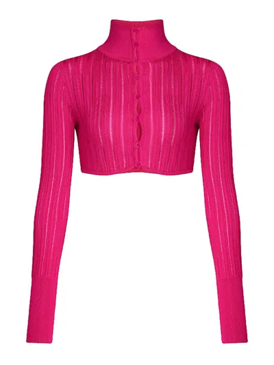 ALAÏA HIGH NECK TOP